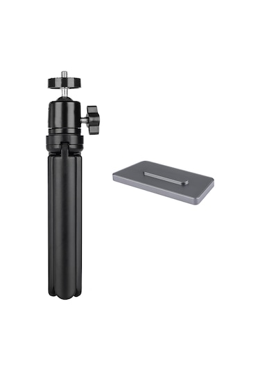 Yaozixa Echo Show 5 İçin Manyetik 360 Dönebilen Alüminyum Stand Seti - Akıllı Ekranlı Hoparlörlere Uygun