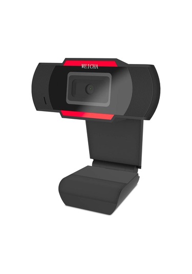 Weıcha 1080P HD USB Webcam Kırmızı