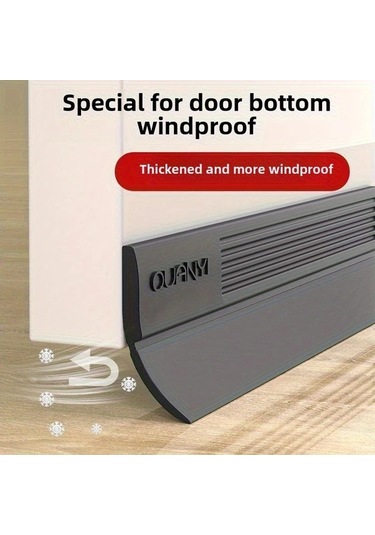 Xuweiwei Rüzgar Geçirmez Kapı Contası Ses Yalıtımı Suya Dayanıklı Beyaz 100cm Diğer