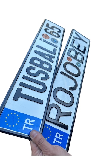 Yabancı Dekor Plaka, Alman Plaka, Süs Plaka