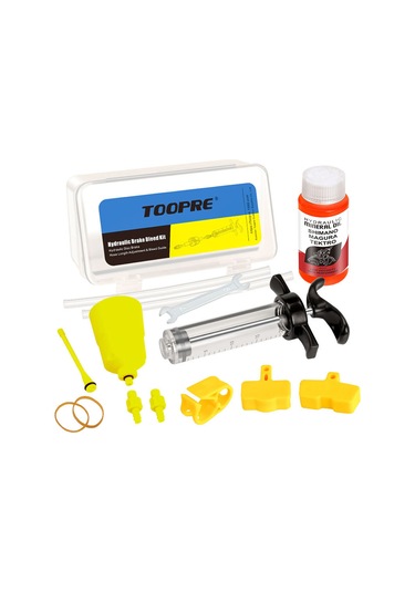 Kosona Toopre Bisiklet Fren Yağı Değiştirme Aracı, Nilon Bağlantı Seti, Tek Kişilik Kullanim, Temiz Ve Kolay Operasyon, Çoğu Model İçin Uygun Çok Renkli