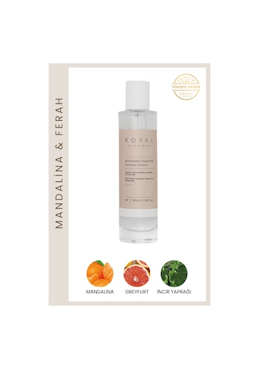 Mandalina 100 Ml Kolonya