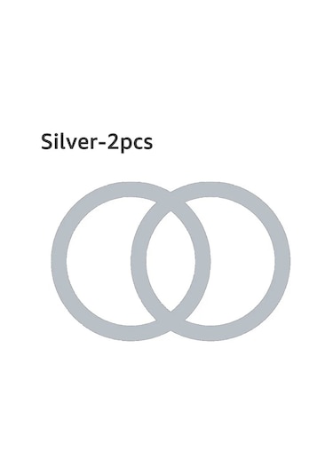 Untoom 2'li Paket Magsafe Manyetik Plaka Halkası - Evrensel Araç Tutucu Ve Kablosuz Şarj Desteğişeffaf Şeffaf