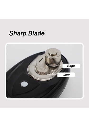 Elektrikli Otomatik Can Açıcı, Kolay Açık Her Boyut Kutusu, Sharpe Blade Smooth Edge