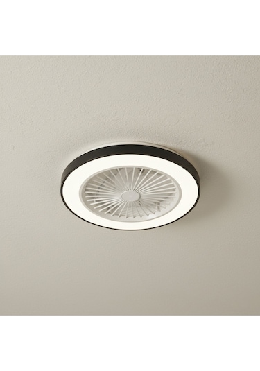 Kcf297 Modern Tavan Vanti 15w 19"ledli Modern Vantilatör - Beyaz