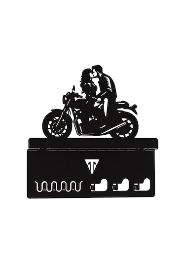 Torque-mx Metal Dekoratif Anahtar Askısı Ea24 Siyah