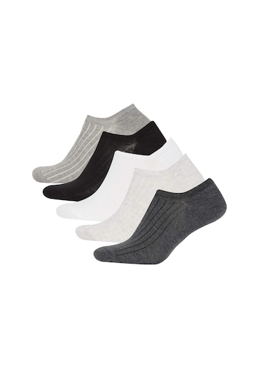DeFacto Erkek Görünmez 5'li Pamuklu Sneaker Çorap A6103AXNSKR1 DeFacto Erkek Görünmez 5'li Pamuklu Sneaker Çorap A6103AXNSKR1