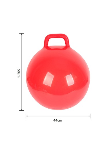 Konesam Pvc Kauçuk Zıplayıcı Top, Kol Sağlam Tutuş, Koordinasyon Geliştirir, Ev Ve Dışarıda Kullanım, Mavi 440mm Çap