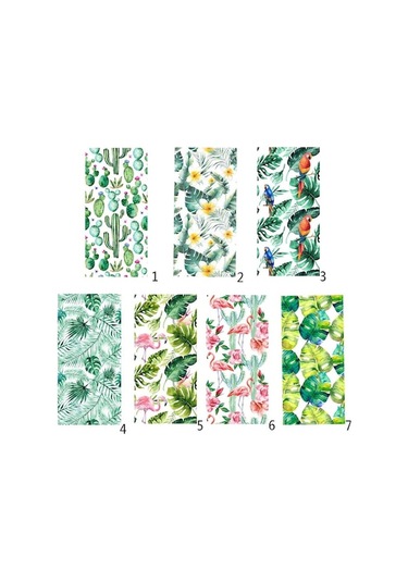 Pazly Tropikal Suntek Stil Lekeli Gizlilik Filmi Etiket Cam Buzlu 1. By Ahşap