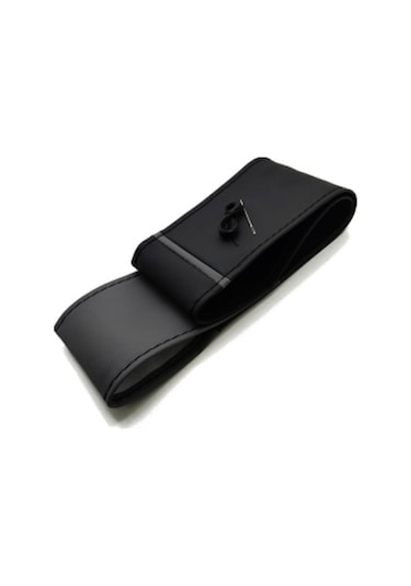 Vw Golf 4 Direksiyon Kılıfı Dikmeli İki Renkli Yüzüklü Gri-Siyah