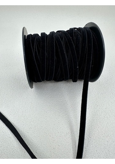 Paşateks 7 Mm Likralı Kadife-5 Metre-siyah