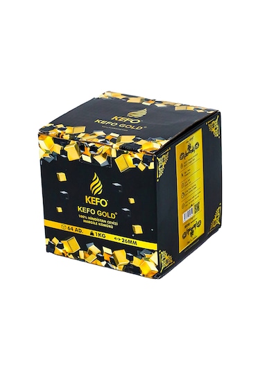Kefo Gold 26 Mm 1 Kg Hindistan Cevizi Kömürü