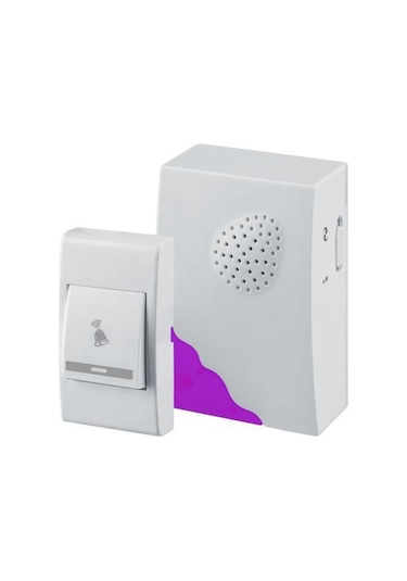 Şahnet Pilli Uzaktan Kumandalı Zil Seti - Kablosuz Kapı Zili Wireless 36 Melodi