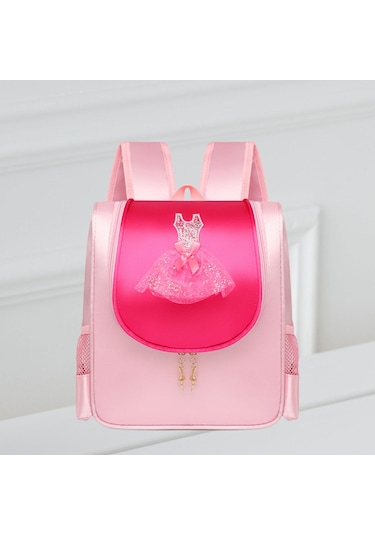 Suntek Bale Çantası Sırt Dans Kız Için Jimnastik Dansı Doğum Günü Kırmızı İle Pembe