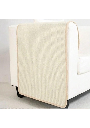 Homyl Kedi Tırmalama Matı Kaymaz Sisal Pet Malzemeleri L-80cmx50cm
