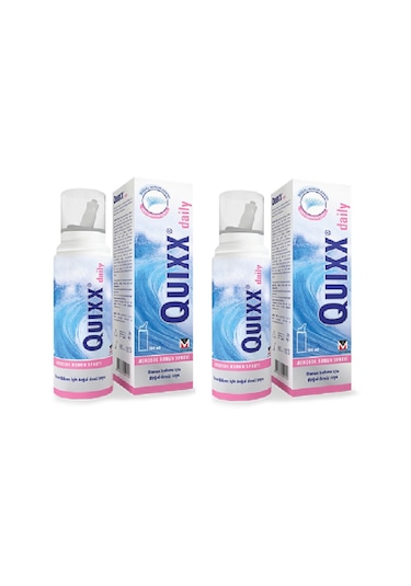 Quixx Daily Aerosol Burun Spreyi 100 ml 2 Adet