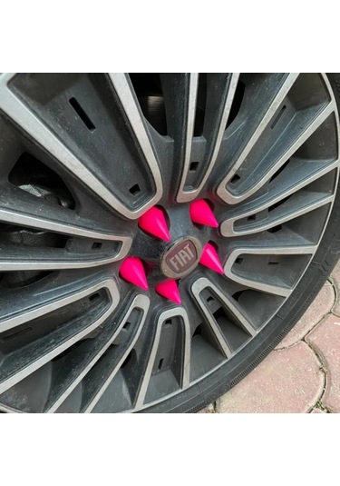 Sivri Mermi Bijon Kapağı Sökme Aparatlı Pembe 17 Mm