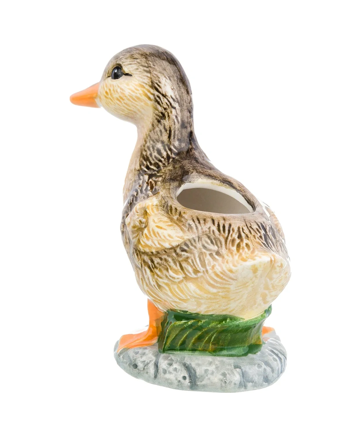 Elan Gallery Küçük Kürek Balığı Şeklinde Diş Kürdanlığı Kabı, 10x5x9 Cm 10788604 Gri