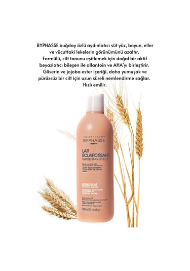 Ton Eşitleyici Ve Aydınlatıcı Vücut Sütü - Buğday Özlü 500ml