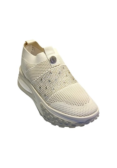 Guja 25y305-4 Kadın Taşlı Sneaker Ayakkabı Bej Bej