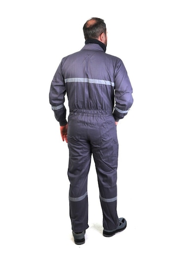 Eser - Gabardin Boy Tulum - Reflektörlü - Gri