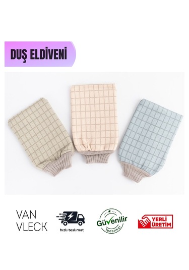 Duş Eldiveni Ölü Deri Arındırıcı Lif Eldiven