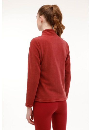 Wb Polar 7sn158 4pr Pastel Bordo Kadın Polar Bordo