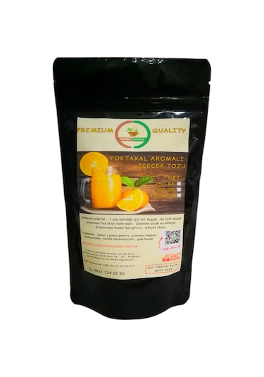 Coffee Naturelle Portakal Aromalı İçecek Tozu Oralet 1 KG