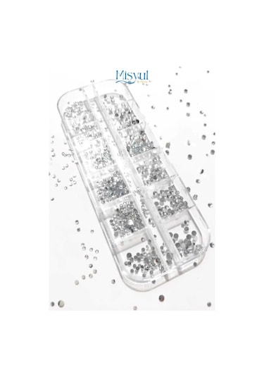 Misyul Swarovski 12 Gözlü Tırnak Süsleme Taşı Mıs-3521