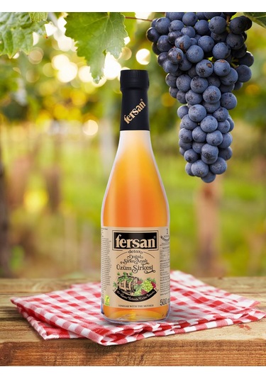 Fersan Detox Sirke Analı Üzüm Sirkesi 500 Cc Cam