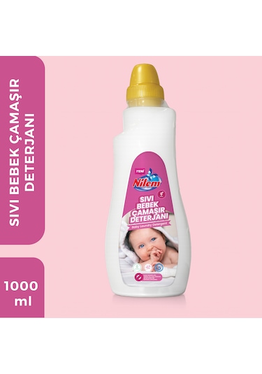 Nilem Sıvı Bebek Çamaşır Deterjanı 1000 Ml