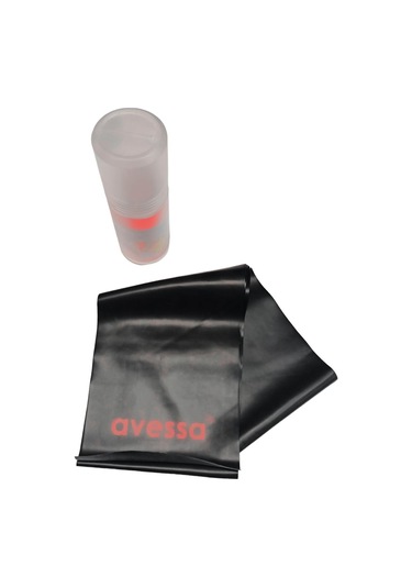 Avessa Tüpte Pilates Lastiği PB-55 SİYAH 55 mm