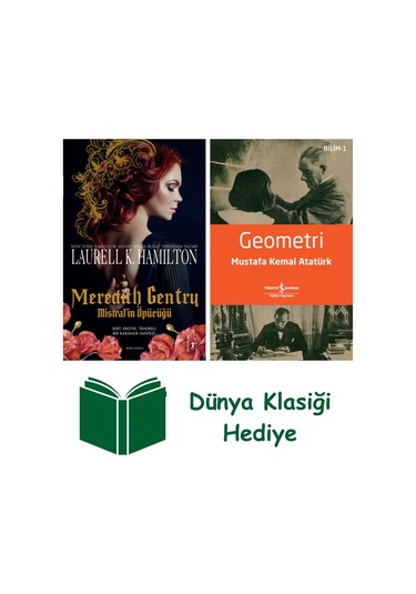 Meredith Gentry Mistral İn Öpücüğü + Geometri + Dünya Klasiği Hediye