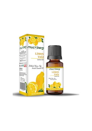 Multidem limon Uçucu Bitkisel Yağı 2 x 20 ml