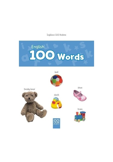 English 100 Words - İngilizce 100 Kelime- 1001 Çiçek
