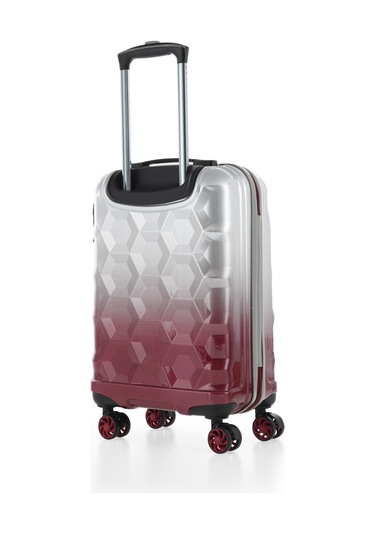 Ççs Kadın Orta Boy Valiz V.ccs5226-2 Gri-bordo