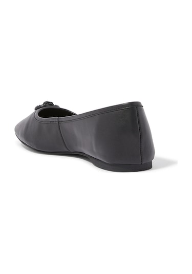 Kurt Geiger Chelsea Kare Burun Babet Siyah