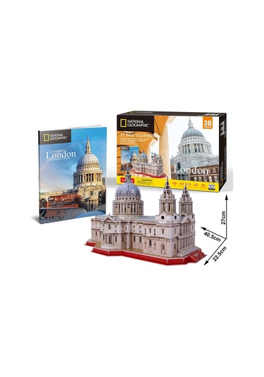 National Geographic 107 Parça 3d Puzzle Aziz Paul  Katedrali