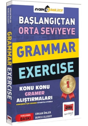 Yargı Başlangıçtan Orta Seviyeye Grammer Exercıse 1 Konu Konu Gramer Alıştırmaları