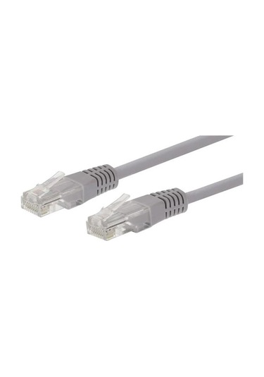 Uranıum 50 Cm 26awg 250mhz Lszh Utp Gri Renk Cat6 Patch Kablo