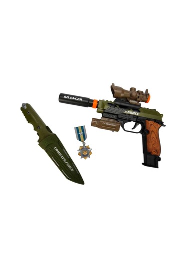 4308 Sesli Ve Işıklı Silah Seti -sunman