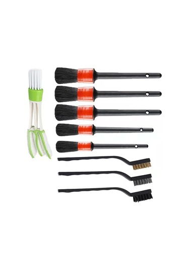 27 Adet Araba Temizleme Fırçaları Parlatma Pedleri E23563