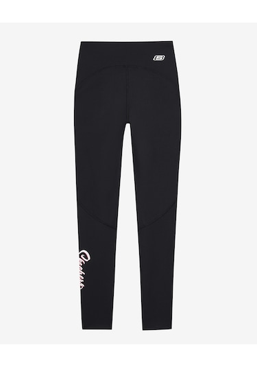 Skechers W Performance Coll. Ankle Legging Kadın Siyah Tayt S242195-001 siyah