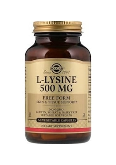 Solgar L-lysine 500 Mg 50 Kapsül Diğer