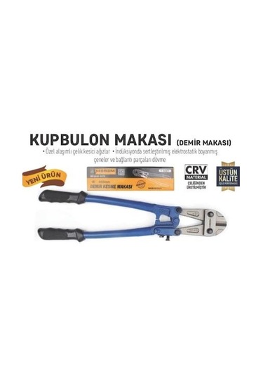 Inşaat Demiri Kesme Makası Demir Makası 18 Inç 45 Cm Uzunluk N11.228