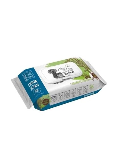 Temizlik Mendili, Kedi Ve Köpekler İçin 80'li Paket