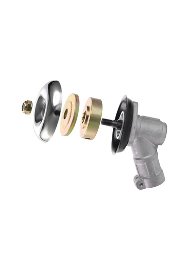 Geeksen Çelik Zımpara Makinesi Dişli Kutusu - 9 Dişli, 26mm Bağlantı Çapı, Makinelere Uygun, Kolay Kurulum