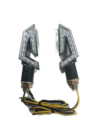 Hsgl Motosiklet Led Sinyal Sarı Işık 1013-y E Belgeli