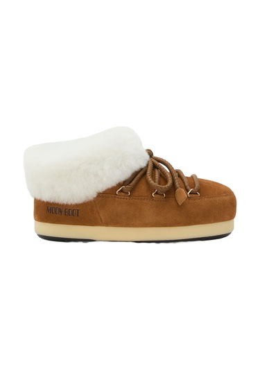 Ml06 Cocnac Natural Terlik Kadın 80d1470090 Moon Boot Evx Mule Suede 37-40 Çok Renkli
