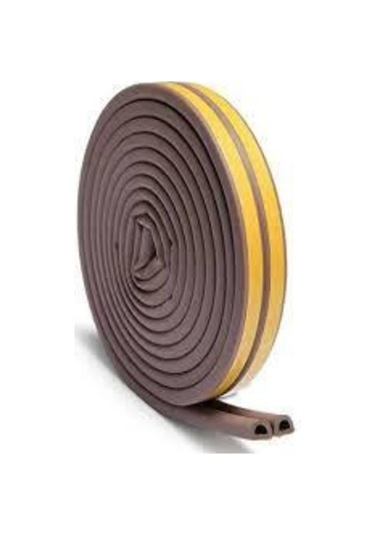 Kahverengi Kapı Pencere Fitili Bandı 15 2 30 Metre - Isı Yalıtımı